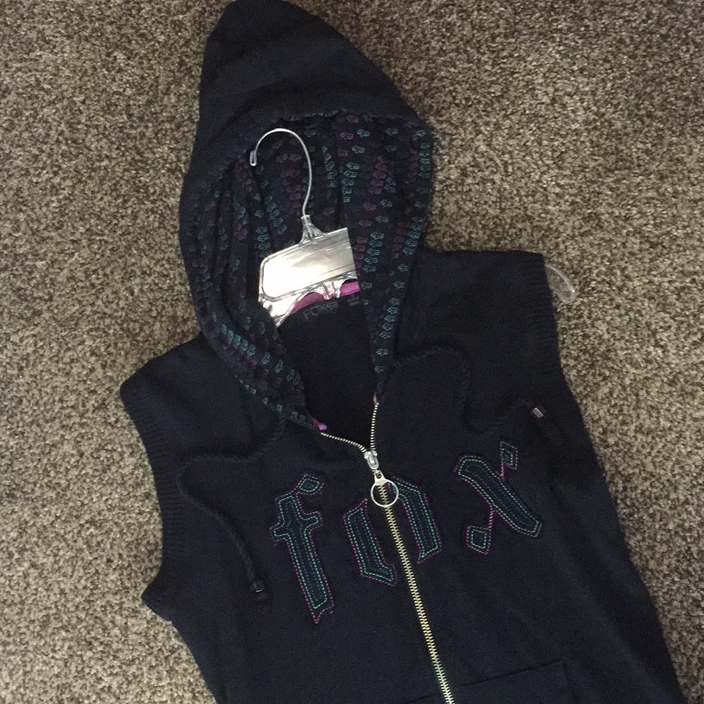 ‼️Final Price‼️FOX woman’s Racing zip up Vest